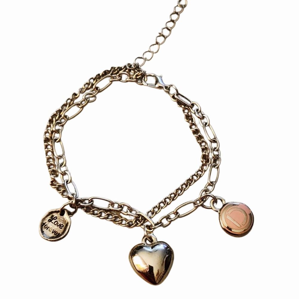 Authentic Dior Bag Charm On Stainless Steel Charm Bracelet